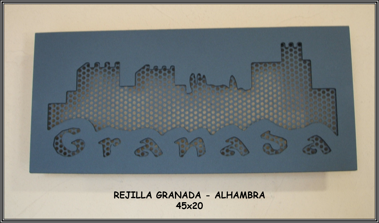 REJILLA Granada-Alhambra 45x20