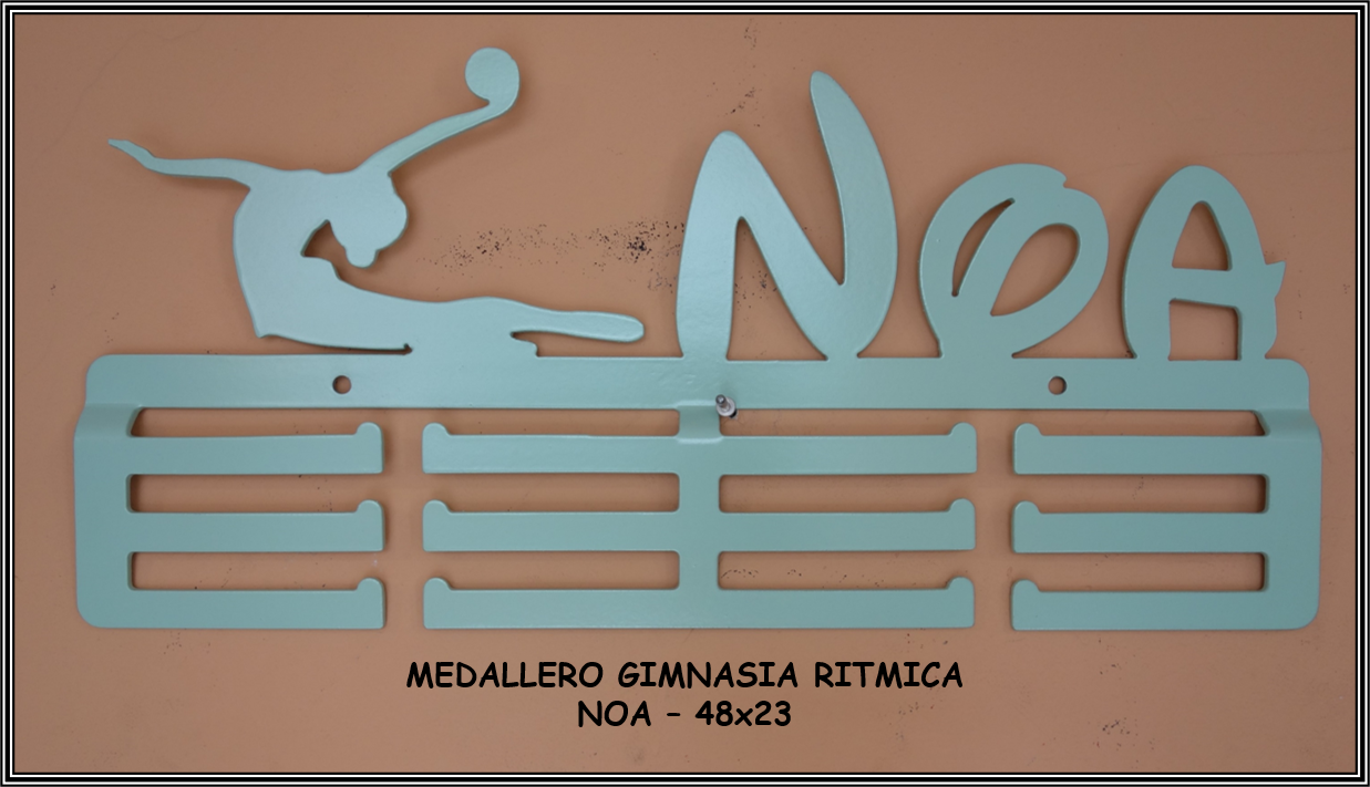 Medallero Gimnasia Ritmica Noa METAL CNC