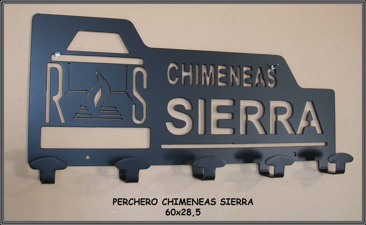 Perchero Chimeneas Sierra - METAL CNC