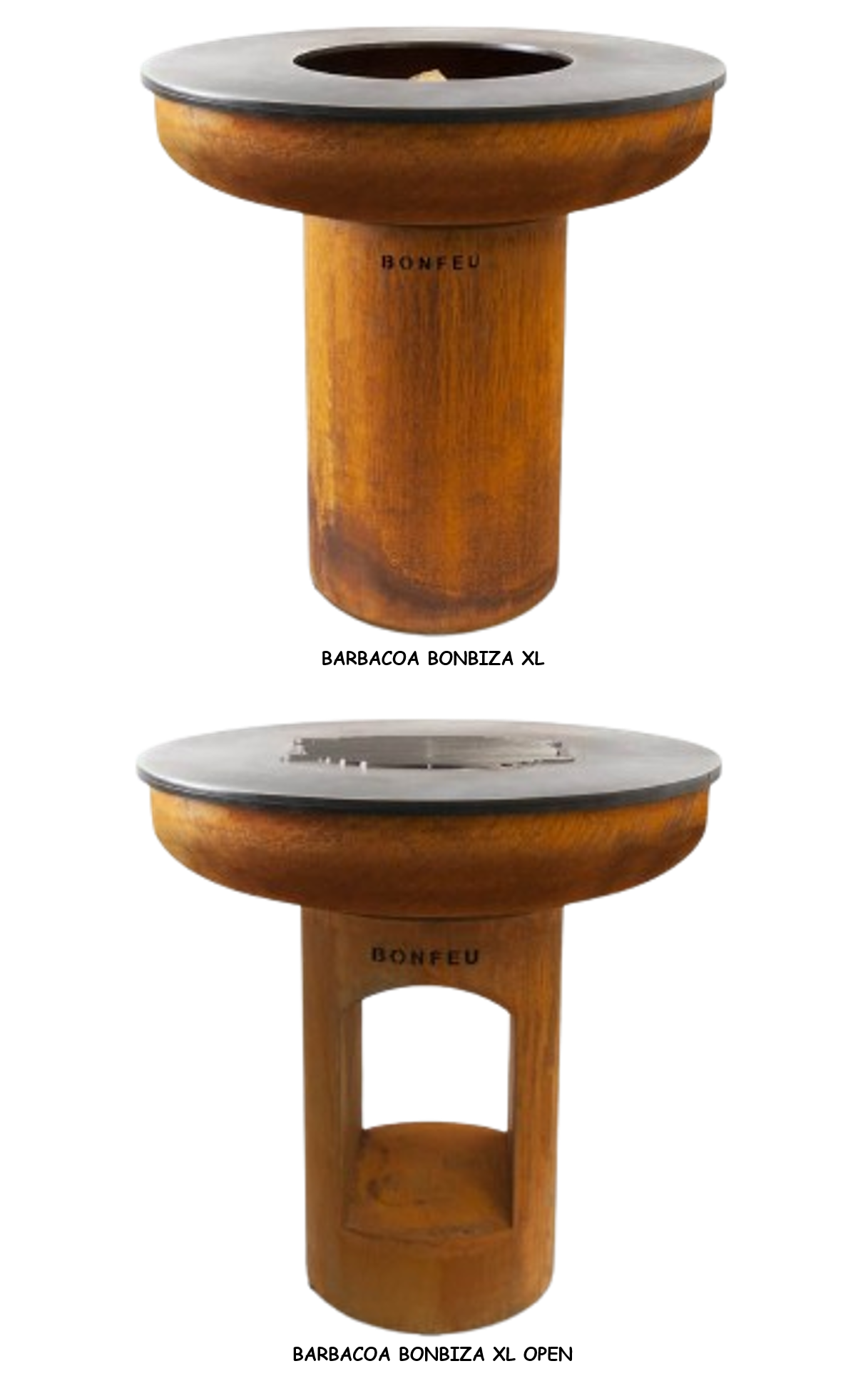 BARBACOA metalica modelo Bonbiza XL