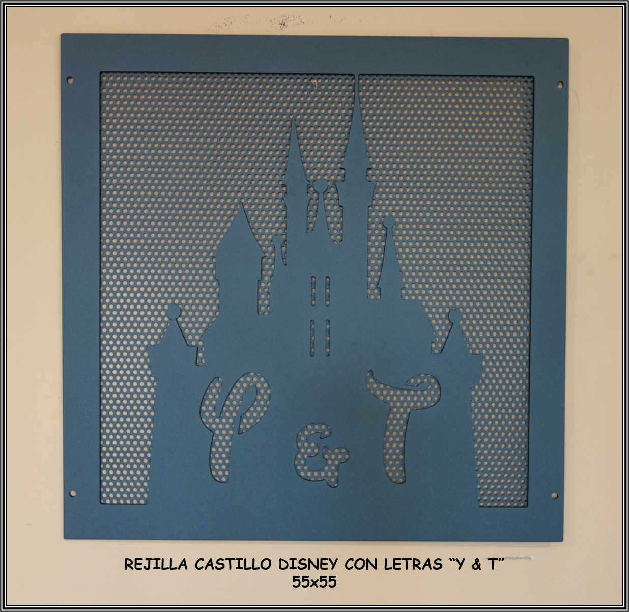 REJILLA Castillo Disney - 55x55